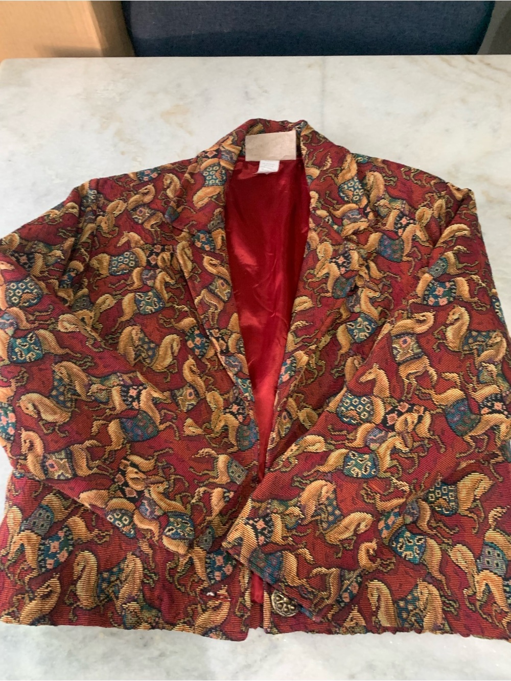 Painted Pony jacket tapestry